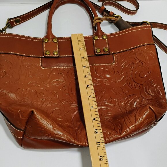 PATRICIA NASH EMBOSSED LEATHER PURSE - Picture 9 of 14